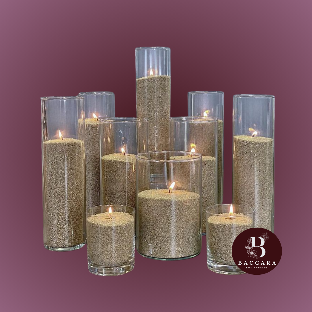 Serene Sand Pearl Candles