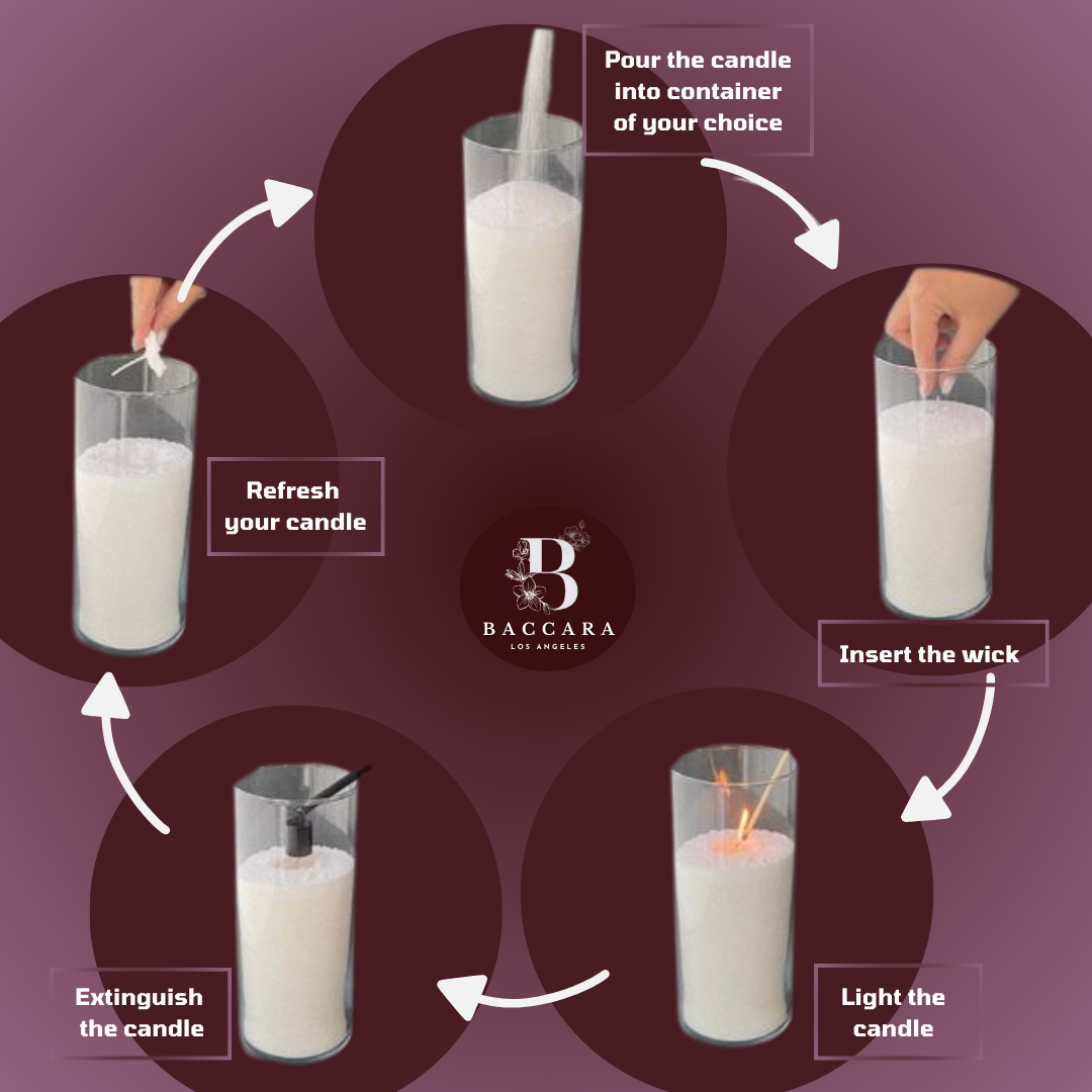 Sophisticated Black Pearl Candles