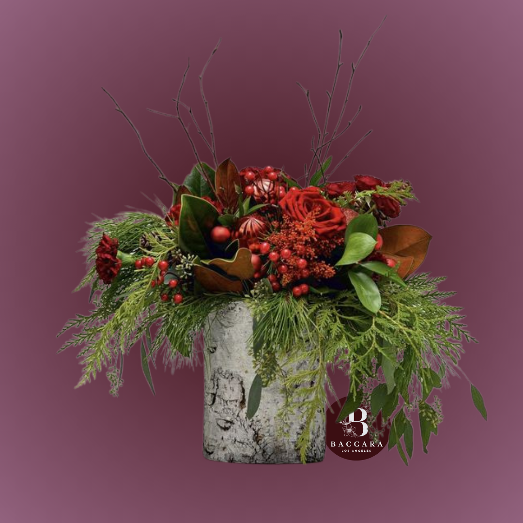 Winter Forest Escape: Seasonal Floral Arrangement