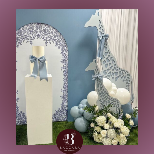 Whimsical Blooms: Blue Flower Design & Decor for Kids' Birthday Party