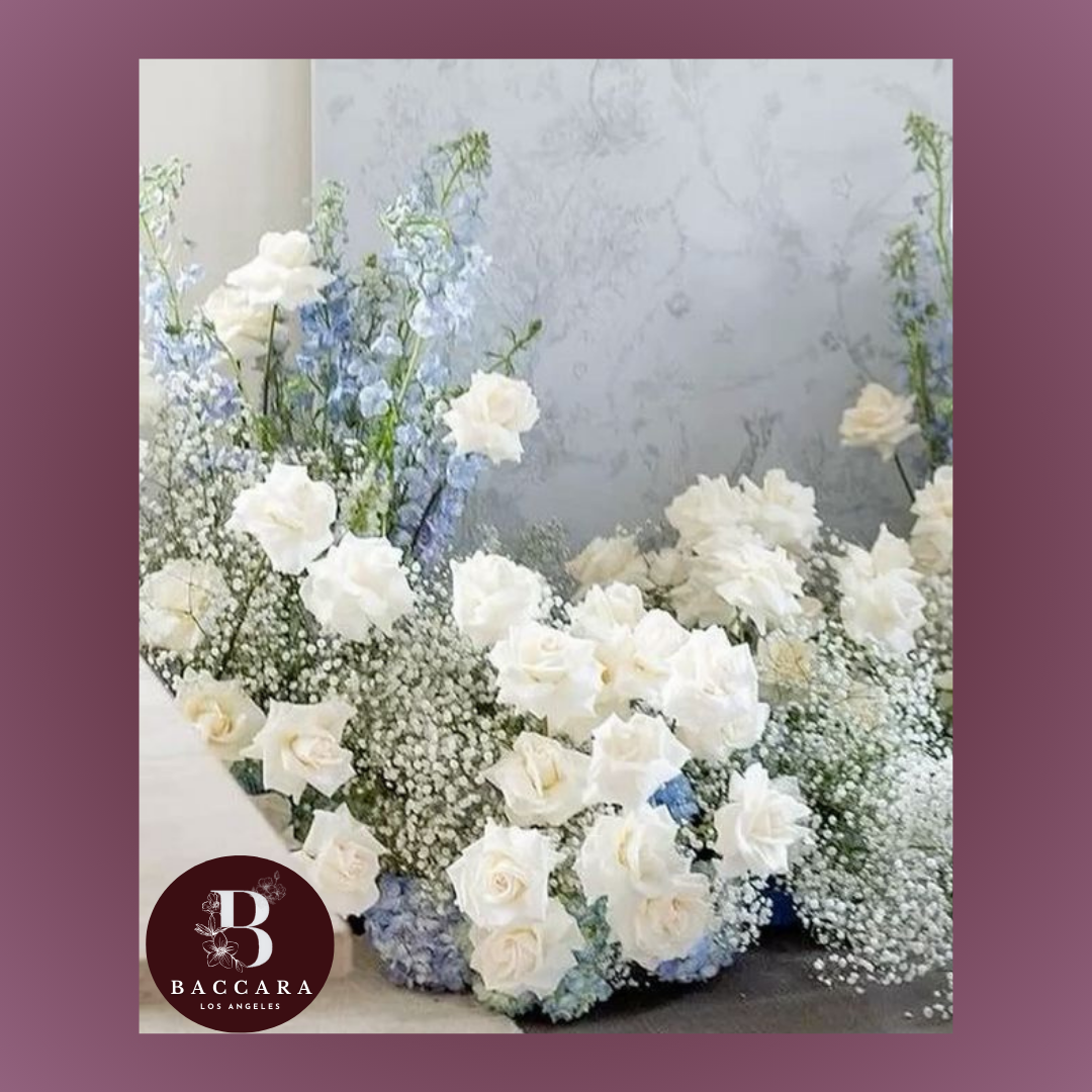 Whimsical Blooms: Blue Flower Design & Decor for Kids' Birthday Party