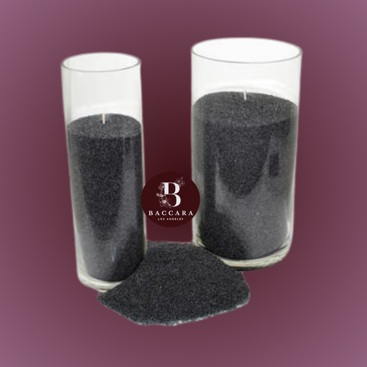 Sophisticated Black Pearl Candles