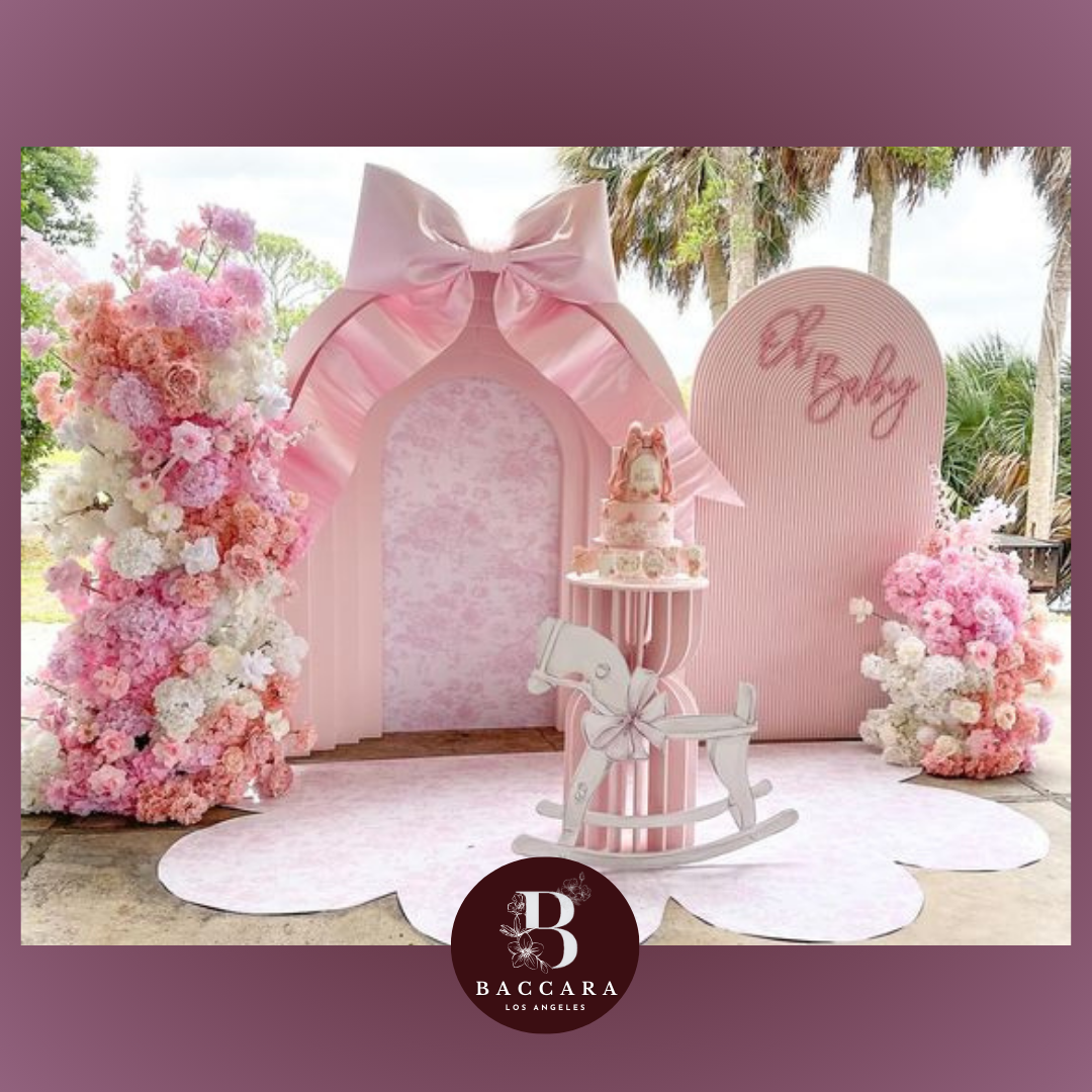 Sweet Bowtique: Pink Bow-Themed Baby Birthday Celebration