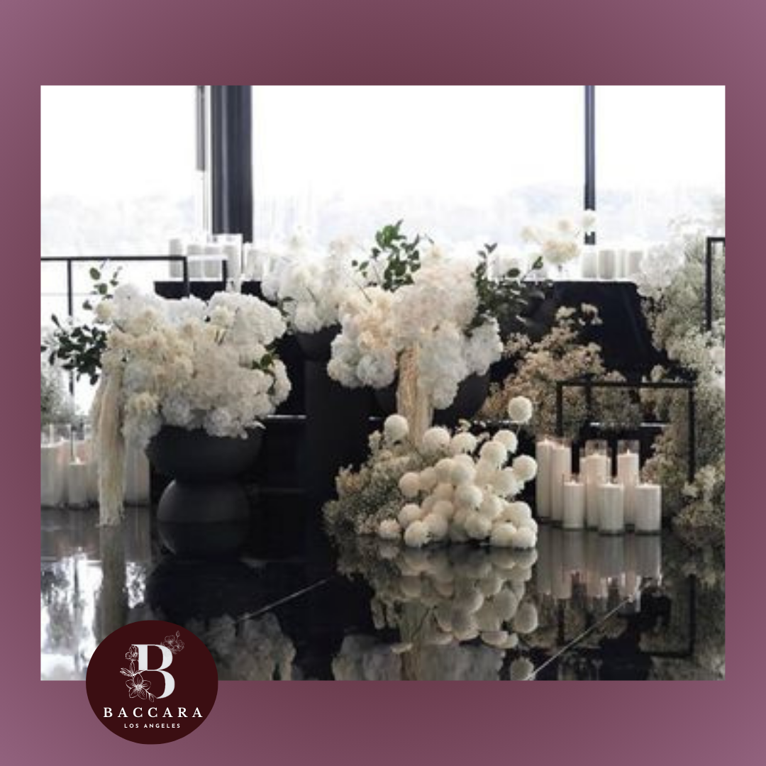 Timeless Elegance: Classic Black and White Birthday Party Design