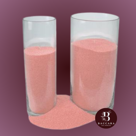 Baby Pink Pearl Candles