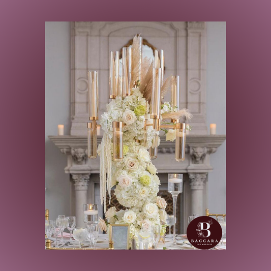 Candelabra Elegance: Special Occasion Centerpiece