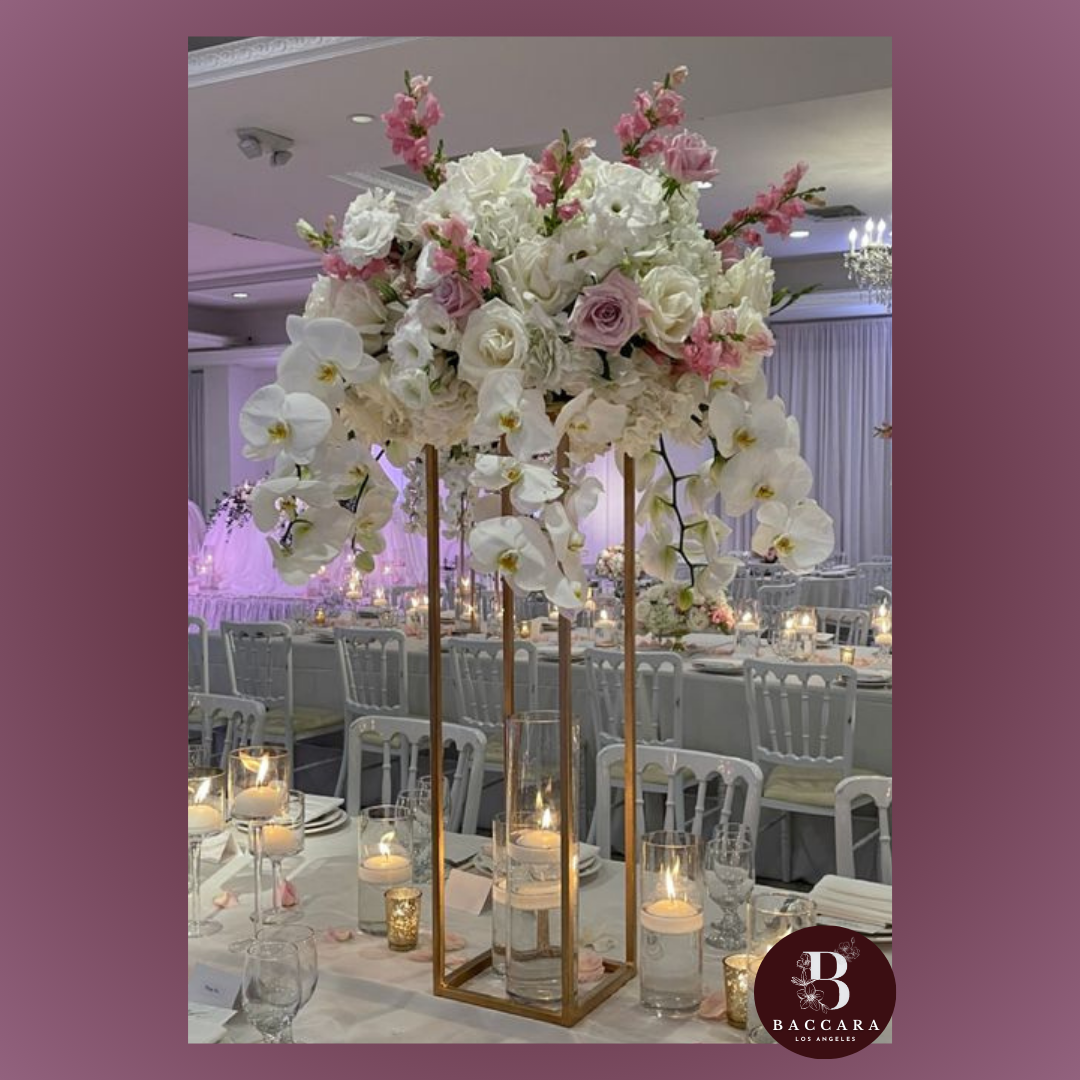 Golden Glamour: Special Occasion Centerpiece