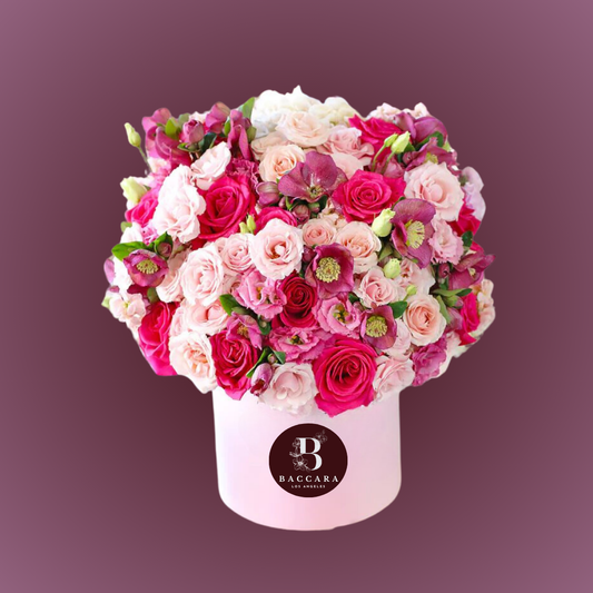 Spring Blossom Radiance: Pink Floral Arrangement