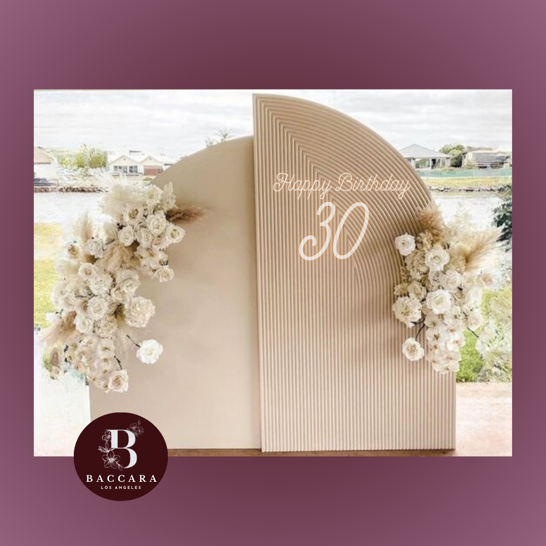 Opulent Blooms: Unique Floral Design for Luxury Birthday Celebrations