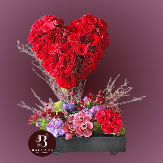 Exquisite Romance: Luxury Valentine's Flower Arrangement