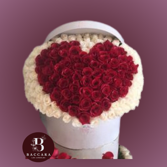 Timeless Elegance: Luxury Valentine's Rose Arrangement