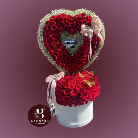 Lavish Love: Luxury Valentine's Day Flower Arrangement